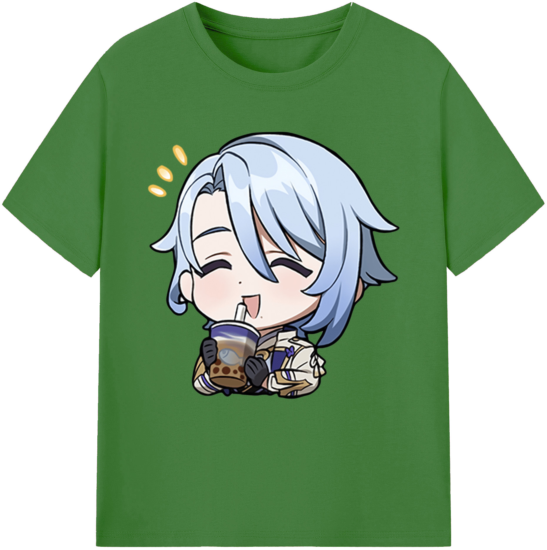 げんし神 神里綾人 かみさとあやと genshin Kamisato Ayato レディースカジュアルプリントTシャツ（綿100％）